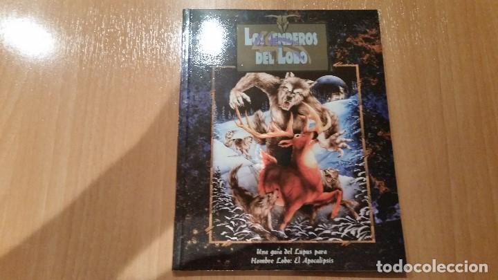 Jogos Antigos: Los Senderos del Lobo Guia del Lupus - Hombre Lobo Apocalipsis - Mundo de Tinieblas - Vampiro - ROL