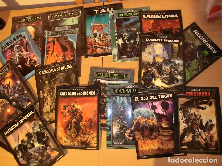 Juegos antiguos: lote de codex antiguos 40k - Foto 1