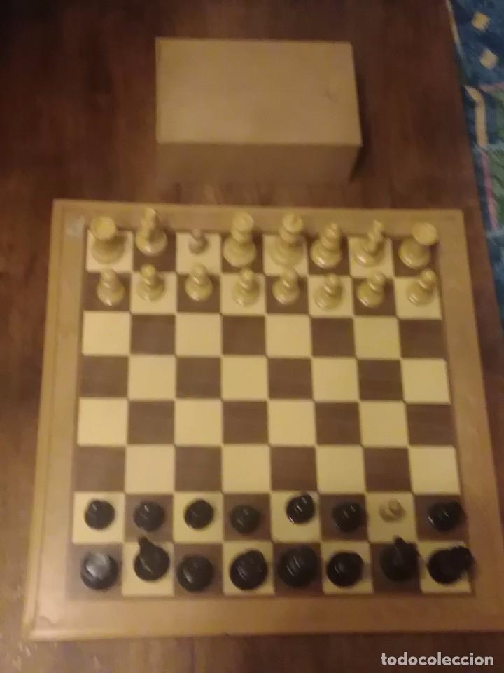Juegos antiguos: Ajedrez antiguo - Foto 1