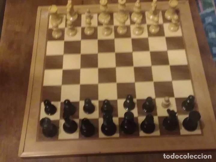 Juegos antiguos: Ajedrez antiguo - Foto 4
