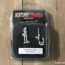 Juegos Antiguos: ACHTUNG! CTHULHU - VENERADO DE LOS PROFUNDOS - EDGE ROL - MINIATURAS MODIPHIUS 28 MM WWII