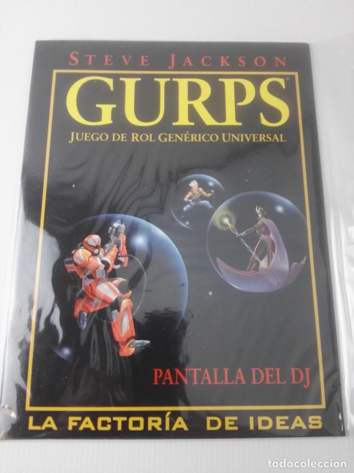 Juegos antiguos: Gurps	Pantalla del DJ - Foto 1