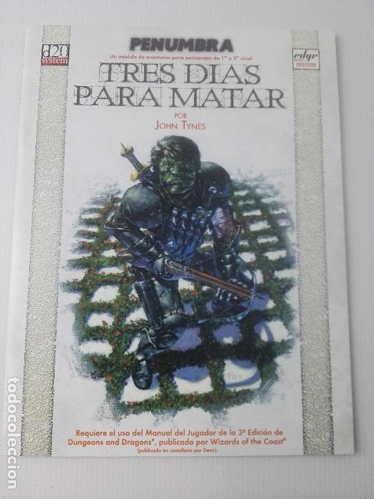 Juegos antiguos: Penumbra	Tres dias para matar - Foto 1