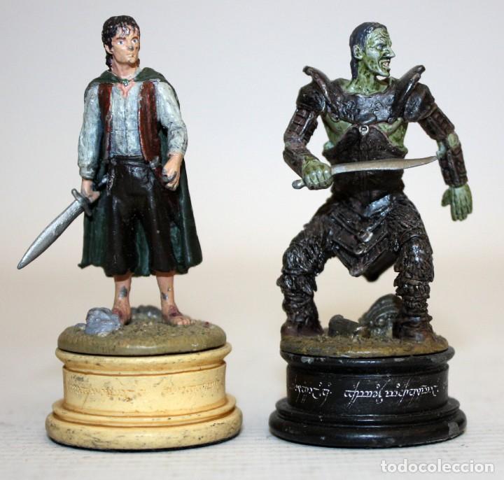 Juegos antiguos: LOTE DE 10 FIGURAS EN PLOMO - Foto 3