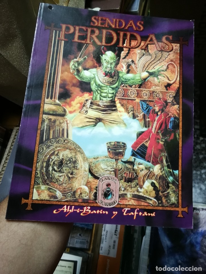 Juegos antiguos: LIBRO DE ROL SENDAS PERDIDAS - Foto 9