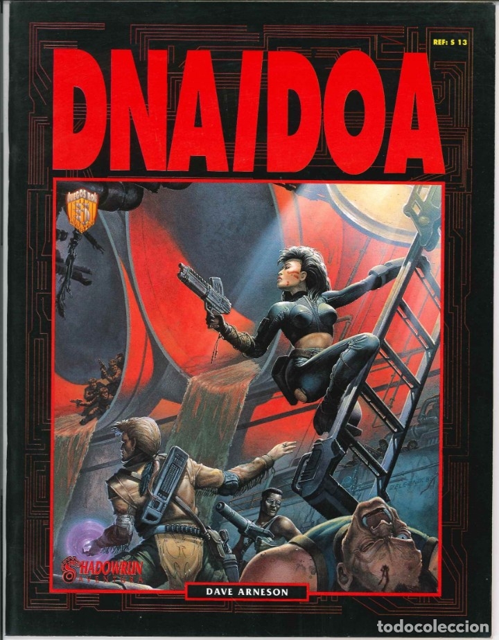 Juegos antiguos: SHADOWRUN: DNA/DOA LIBRO DE ROL - Foto 1