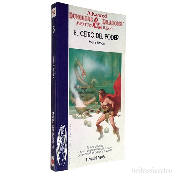 Juegos antiguos: Advanced Dungeons & Dragons N&ordm; 5 / El Cetro Del Poder / Timun Mas TSR RPG 1987 Morris Simon - Foto 1
