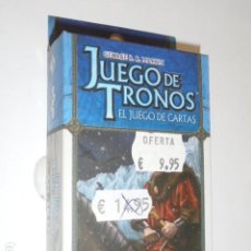 Juegos Antiguos: JUEGO DE TRONOS EL JUEGO DE CARTAS - CAPITULO - UN REY EN EL NORTE - OFERTA
