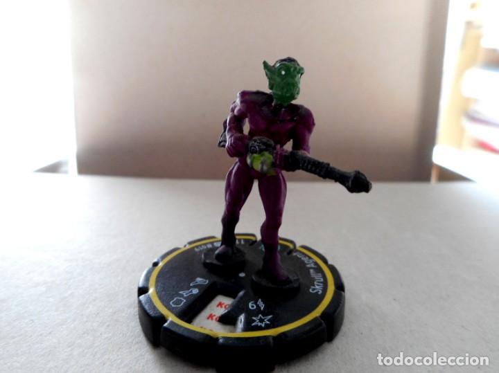 Juegos Antiguos: FIGURA MARVEL HEROCLIX N&ordm;019- SKRULL AGENT (WHIZKIDS-2002)