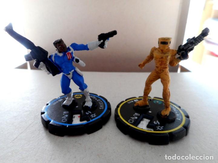 Old Games: FIGURAS MARVEL HEROCLIX N&ordm;002 -AGENTE SHIELD / N&ordm;013 -M&Eacute;DICO IMA (WHIZKIDS-2002)