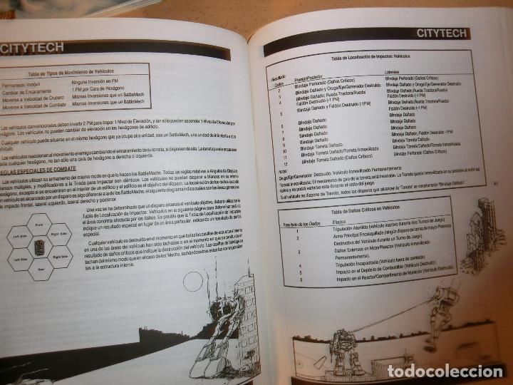 Juegos antiguos: viejo libro de citytech, battletech - Foto 7