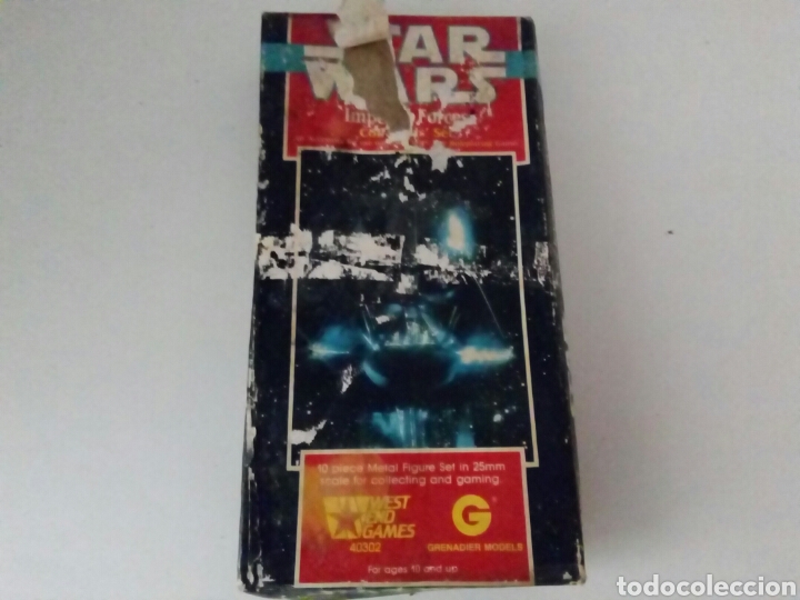 Juegos antiguos: Figuras de plomo1989 star wars. West end games. - Foto 1