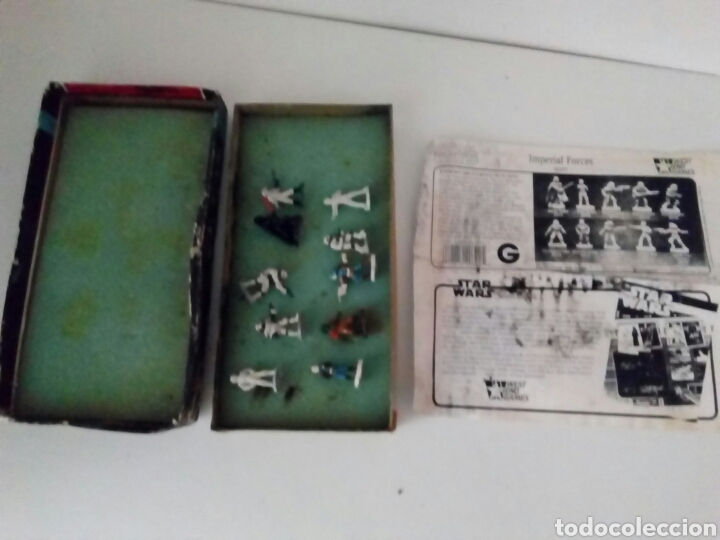 Juegos antiguos: Figuras de plomo1989 star wars. West end games. - Foto 3