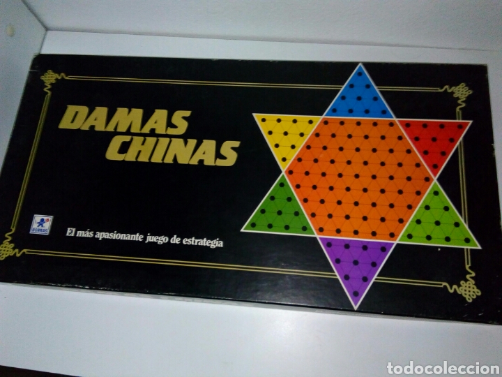 Juegos antiguos: Damas chinas de borras - Foto 1