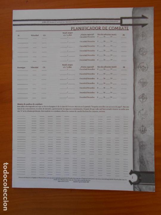 Juegos antiguos: PLANIFICADOR DE COMBATE DUNGEONS & DRAGONS (AJ) - Foto 1