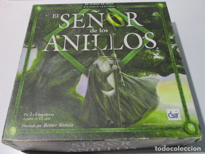 Juegos antiguos: Juego de mesa EL SE&Ntilde;OR DE LOS ANILLOS - DEVIR 2000 - Foto 7