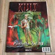 Juegos Antiguos: KULT 1ª EDICIÓN - PANTALLA DEL DJ - JUEGO DE ROL - M+D EDITORES 1995. Lote 344881823