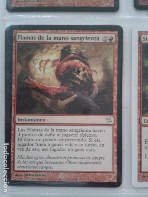 Juegos antiguos: Flamas de la mano sangrienta. MAGIC THE GATHERING. - Foto 1