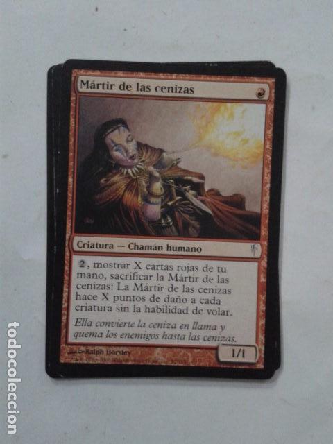 Juegos antiguos: M&aacute;rtir de las cenizas - MAGIC THE GATHERING. - Foto 1