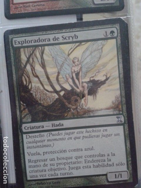 Juegos antiguos: Exploradora de Scryb. MAGIC THE GATHERING - Foto 1