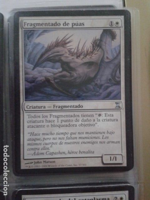 Juegos antiguos: Fragmentado de puas. MAGIC THE GATHERING. MTG. - Foto 1