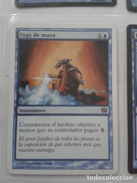 Juegos antiguos: Fuga de man&aacute;. MAGIC THE GATHERING. MTG. - Foto 1