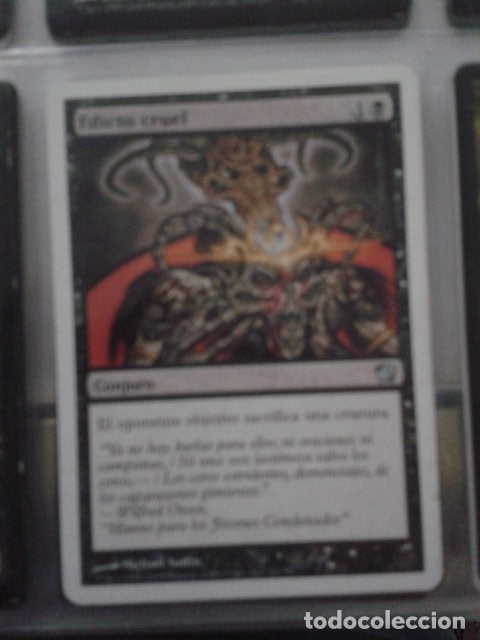 Juegos antiguos: Edicto cruel. MAGIC THE GATHERING. MTG. - Foto 1