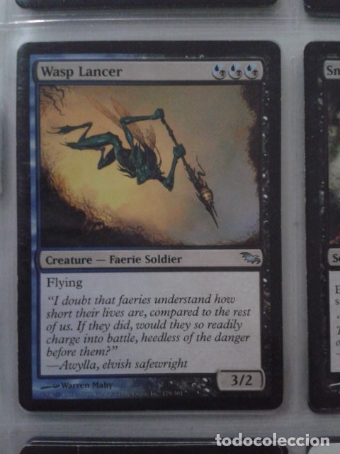 Juegos antiguos: Wasp Lancer. MAGIC THE GATHERING. MTG. Lancera avispa - Foto 1