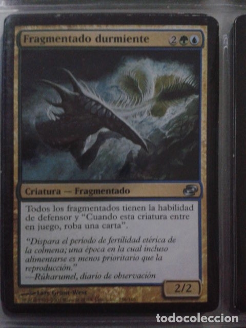 Juegos antiguos: Fragmentado durmiente. MAGIC THE GATHERING. MTG. - Foto 1