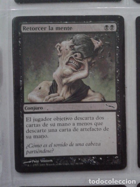 Juegos antiguos: Retorcer la mente. MAGIC THE GATHERING. MTG. - Foto 1