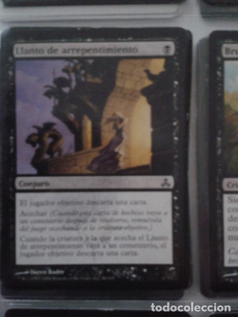 Juegos antiguos: LLANTO DE ARREPENTIMIENTO. MAGIC THE GATHERING. MTG. - Foto 1