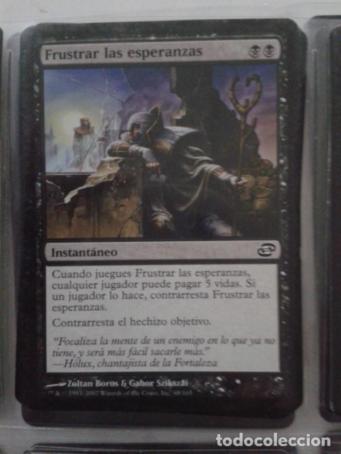 Juegos antiguos: Frustrar las esperanzas. MAGIC THE GATHERING. MTG. - Foto 1