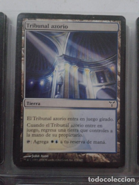 Juegos antiguos: Tribunal azorio. MAGIC THE GATHERING. MTG. - Foto 1