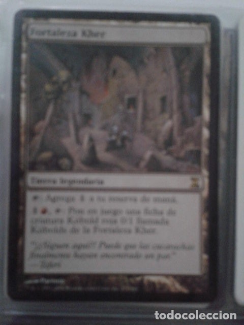 Juegos antiguos: Fortaleza Kher. MAGIC THE GATHERING. MTG. - Foto 1