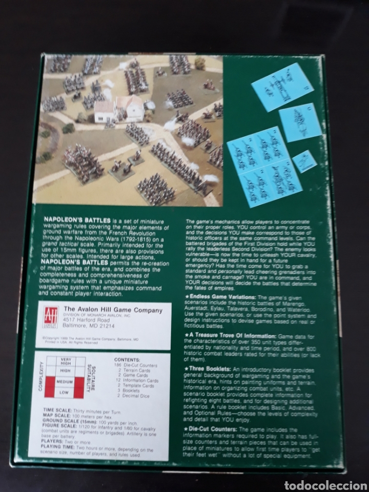 Juegos antiguos: Wargame Napoleons battles - Foto 8