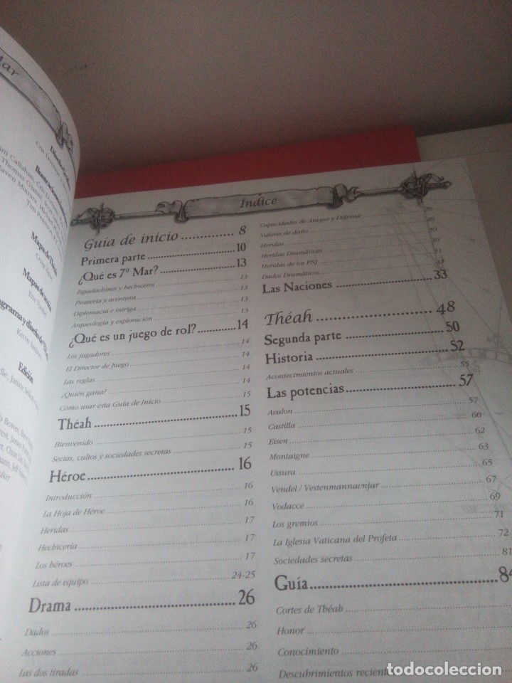 Juegos antiguos: 7&ordm; Mar - Guia del jugador - - Foto 12