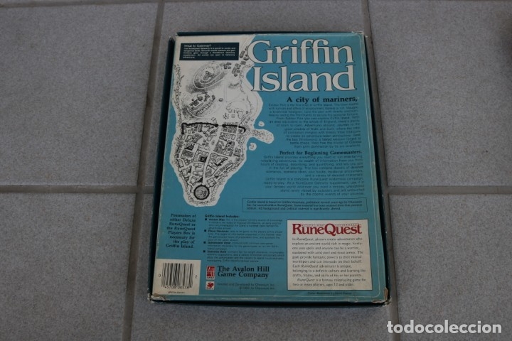 caja-juego-rol-runequest-griffin-island-avalon-comprar-juegos-de-rol