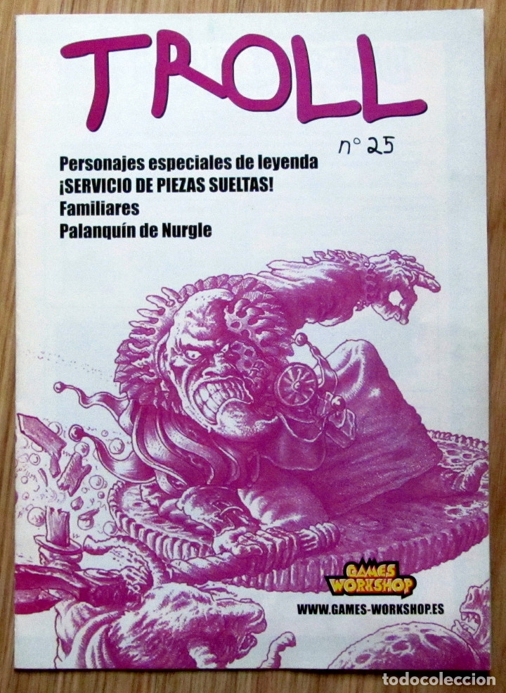 Juegos antiguos: TROLL N&ordm; 25 GAMES WORKSHOP - Foto 1
