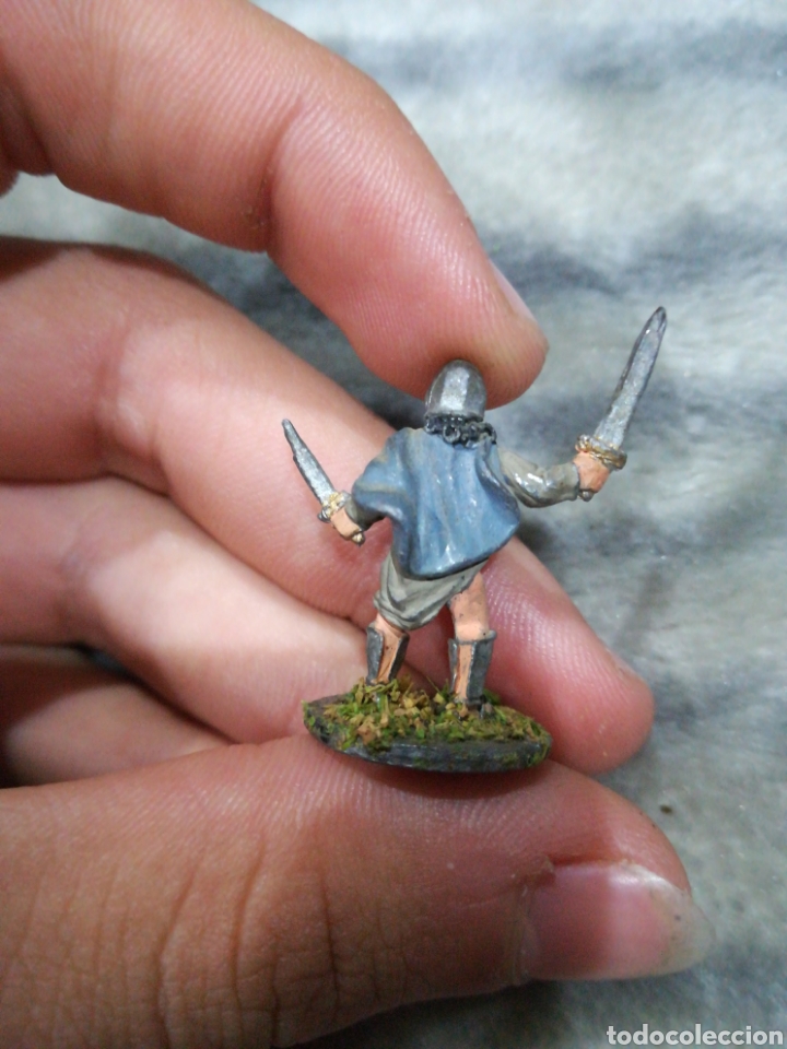 Juegos antiguos: Figura Ral partha plomo - Foto 2