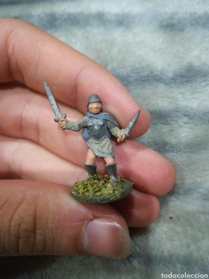 Juegos antiguos: Figura Ral partha plomo - Foto 1