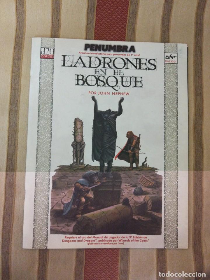 Juegos antiguos: DUNGEONS & DRAGONS LADRONES EN EL BOSQUE (EDGE EDG3202) - Foto 1