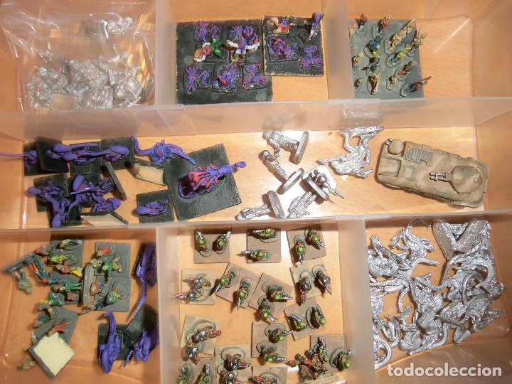 Juegos antiguos: marines y aliens Pendraken - Foto 2