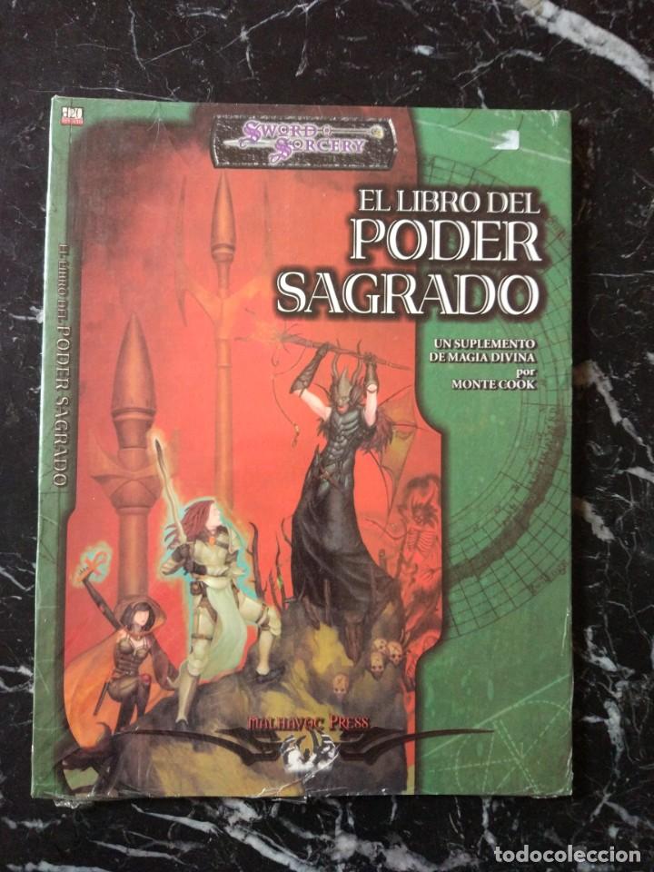 Juegos antiguos: DUNGEONS & DRAGONS EL LIBRO DEL PODER SAGRADO (LA FACTORIA DE IDEAS LFDD358) - Foto 1