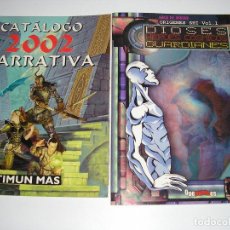 Juegos Antiguos: LIBRO JUEGO DE ROL SAGA DE AVATR - ORIGENES SHI VOL1 DIOSES HEROES COSMICOS GUARDIANES - NUEVO. Lote 200377153