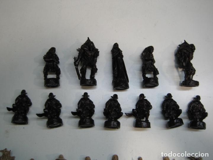 Juegos antiguos: fichas de juego se&ntilde;or de los anillos - Foto 2
