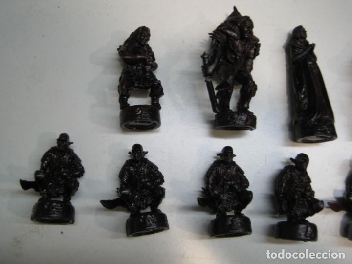 Juegos antiguos: fichas de juego se&ntilde;or de los anillos - Foto 8