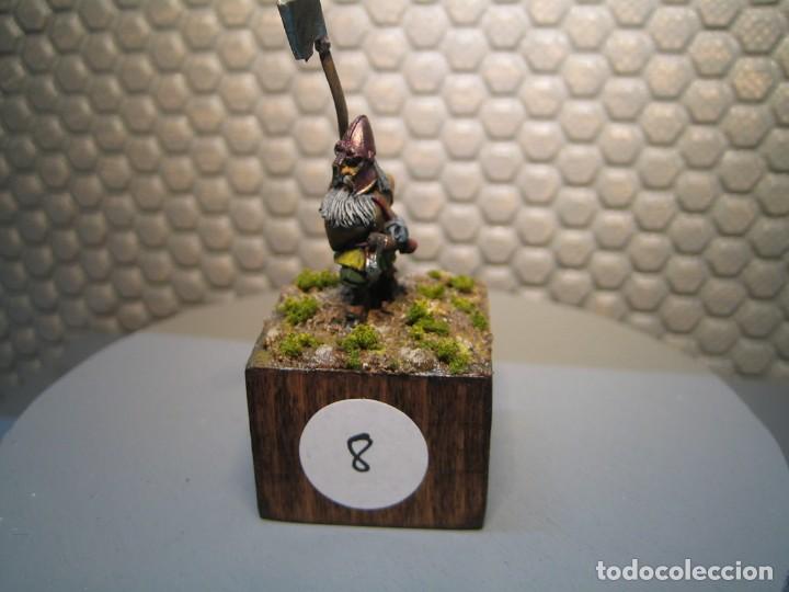 Jeux Anciens: FIGURA DE FANTASIA de plomo modelo 8 - pintado de calidad- - tama&ntilde;o peana cm. 3x3x2