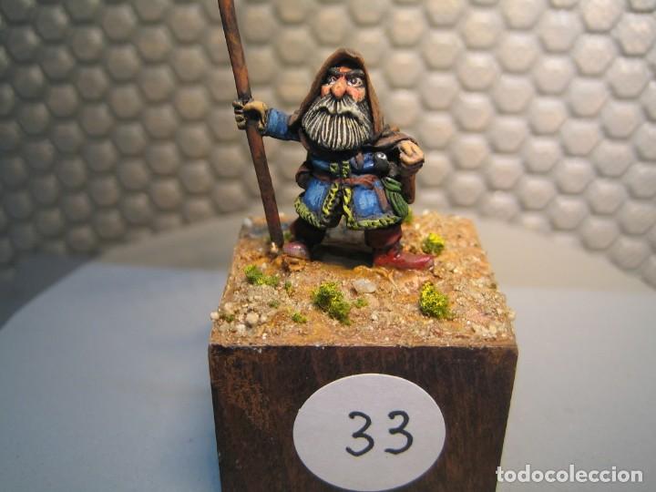 Jeux Anciens: FIGURA DE FANTASIA de plomo modelo 33 - pintado de calidad- - tama&ntilde;o peana cm. 3x3x2