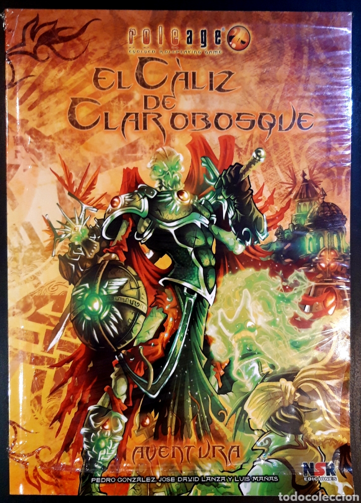 Juegos antiguos: EL CALIZ DE CLAROBOSQUE - Foto 1