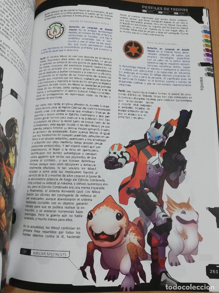 Juegos antiguos: CORVUS BELLI INFINITY. HUMAN SPHERE (LIBRO GU&Iacute;A + LIBRO DE REGLAS) - Foto 4